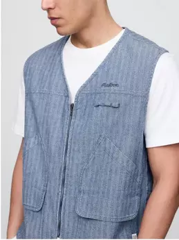 Herringbone Utility Vest alt