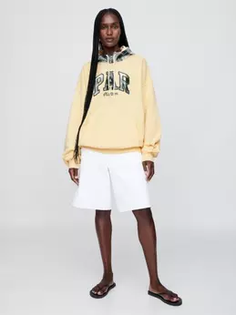 Heavyweight French Terry Logo Hoodie alt