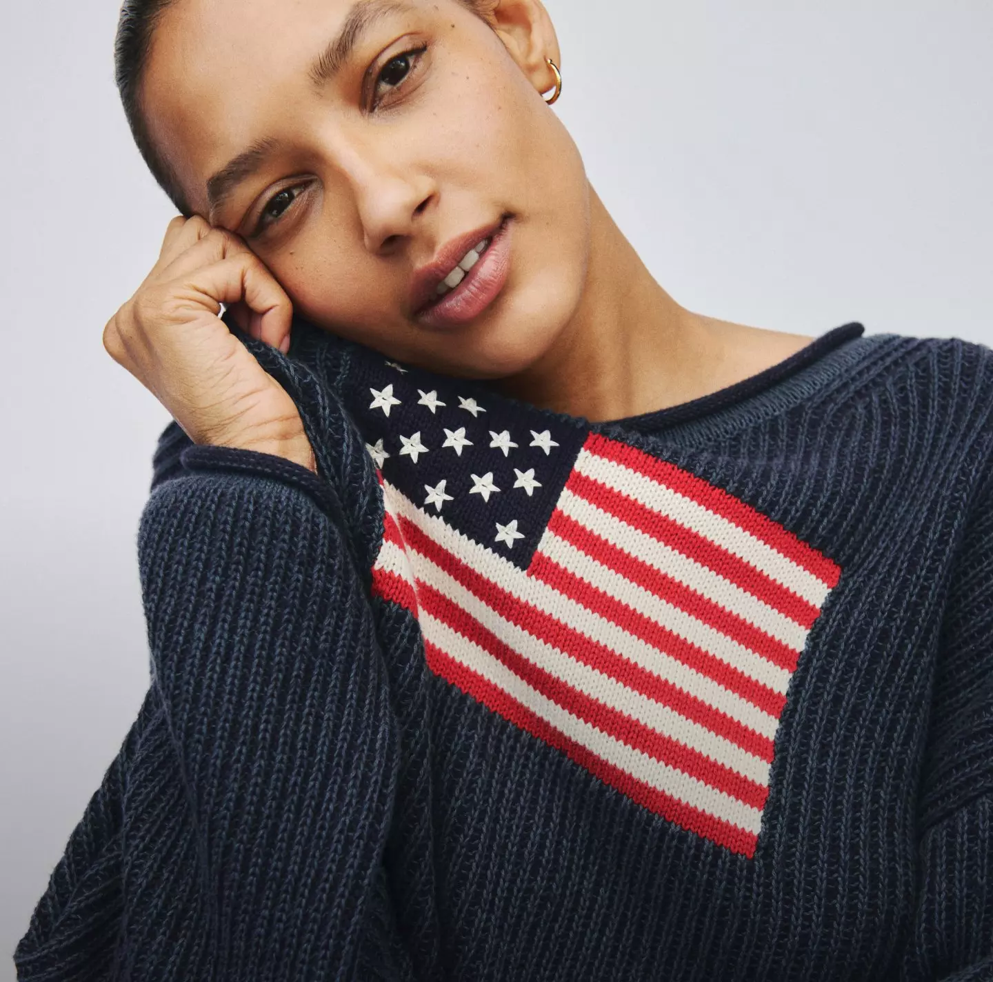Red, white & denim.