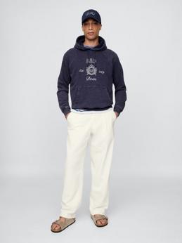 Pleated Denim Trousers ​