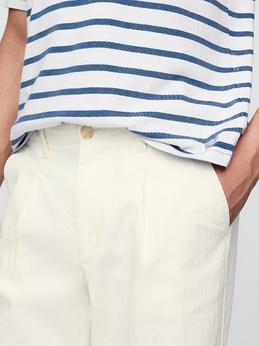 Pleated Denim Trousers ​ alt