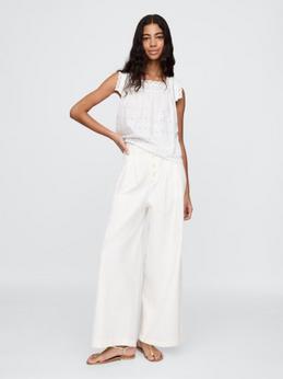 High Rise  
Pleated Trousers​