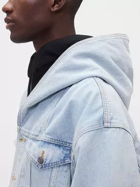 Oversized Denim Jacket alt