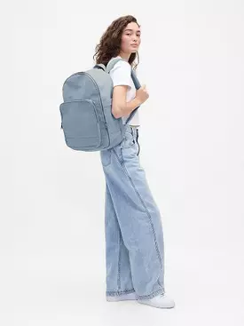 Denim Travel Backpack