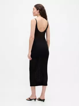 Sheer Midi Dress alt