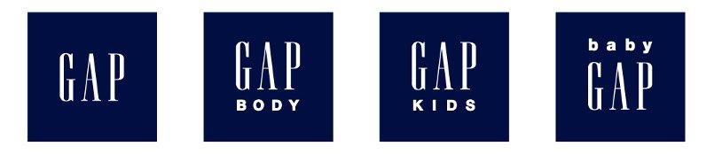 Logos de la marque Gap