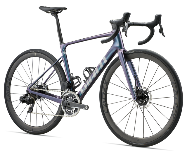 a Giant Defy showing on black background