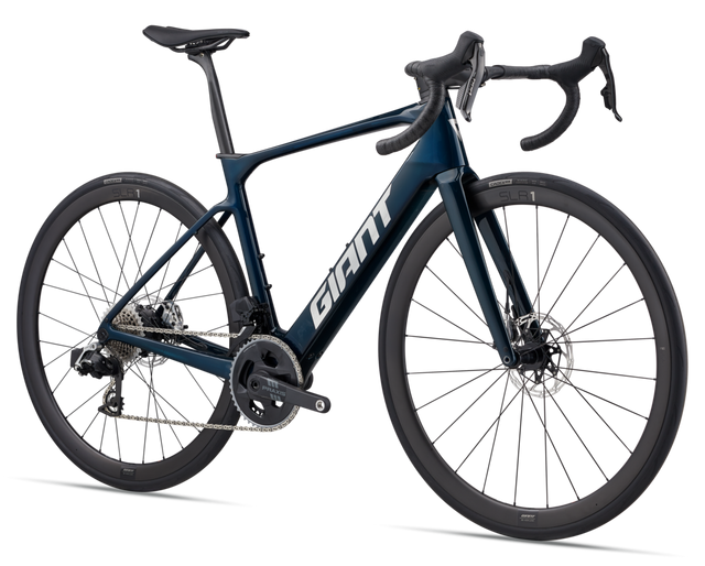 the electric road bike is shown against a white background