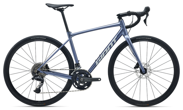 the road bike is shown against a black background