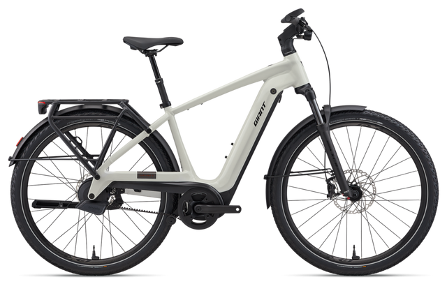the new electric bike is shown against a blue background