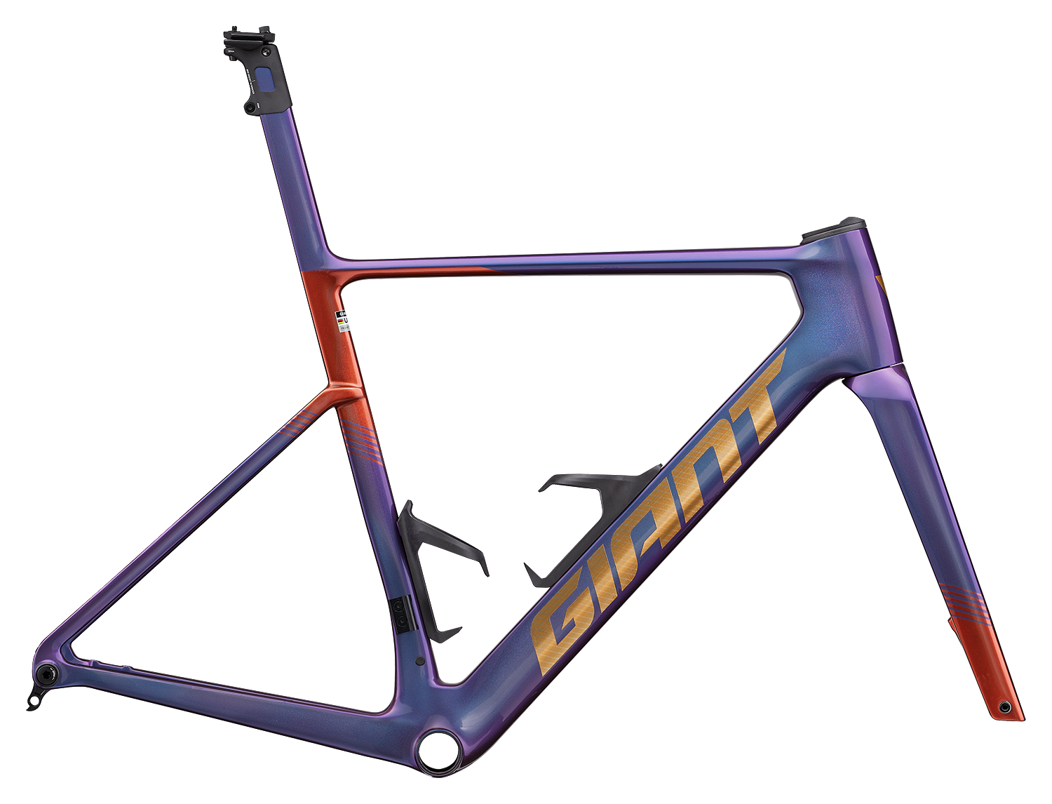 a bicycle frame with the words giant on it