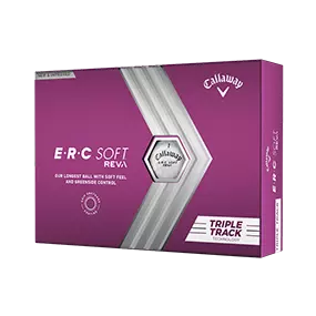 ERC Soft Reva Triple Track Golf Balls