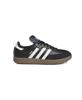 Men's Samba Golf Spiked Golf Shoe - Black/White