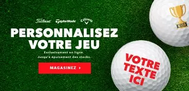 Balles de golf personnalisées