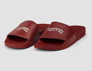 Sandales Jupiter pour hommes - Rouge Bordeaux