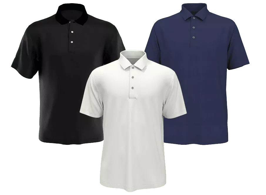 PGA TOUR - Men's Airflux Short Sleeve Polo
