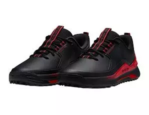 Chaussures Presidio sans crampons pour hommes - Noir/Rouge