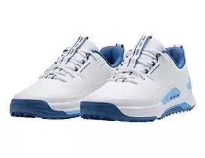 Chaussures Presidio sans crampons pour hommes - Blanc/Bleu