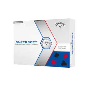 Supersoft Suits Golf Balls - 12 Pack