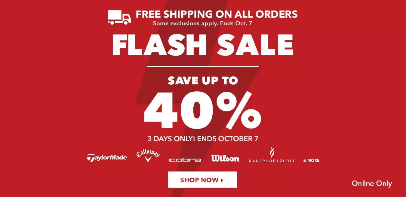 Flash sale