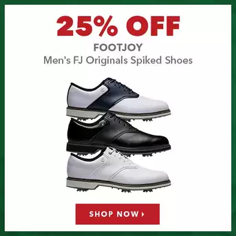 FootJoy Men's FJ Originals Spiked Shoes - 25% Off