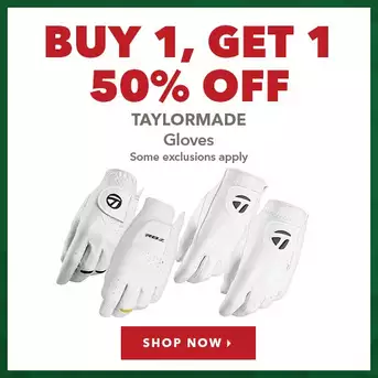 TaylorMade Gloves - Buy 1, Get 50% Off