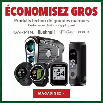 Économisez gros sur l’électronique de grande marque