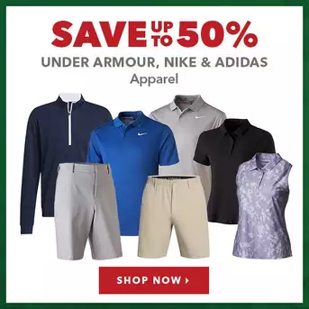 Under Armour, Nike & Adidas - Save Up To 50%
