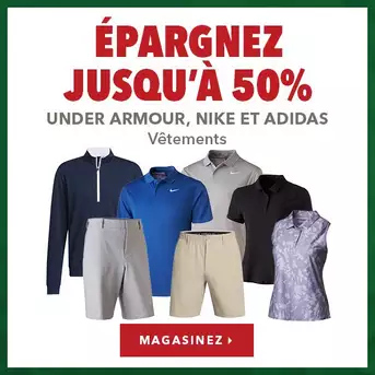 Under Armour, Nike & Adidas - Save Up To 50%