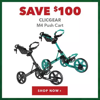 Clicgear M4 Push Cart - Save $100