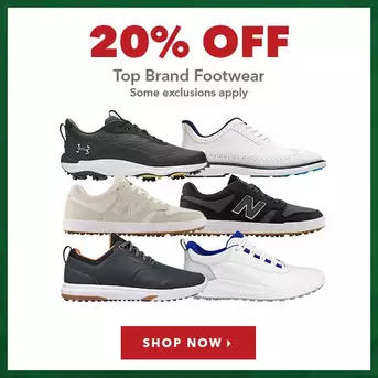 20% off Top Brand FTW