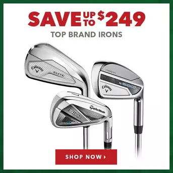 Top Brand Irons - Save Up To $249