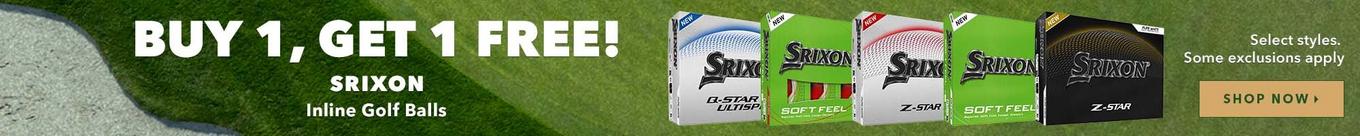 Select Srixon Inline Golf Balls - Buy 1, Get 1 Free