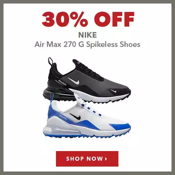 Nike Air Max 270 G Spikeless Shoes - 30% Off 