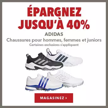 Sélectionnés de chaussures adidas pour hommes, femmes et juniors – Épargnez jusqu’à 40%