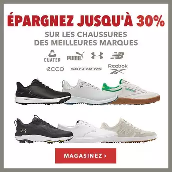 Économisez gros sur les chaussures de grandes marques