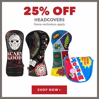 Headcovers - 25% Off