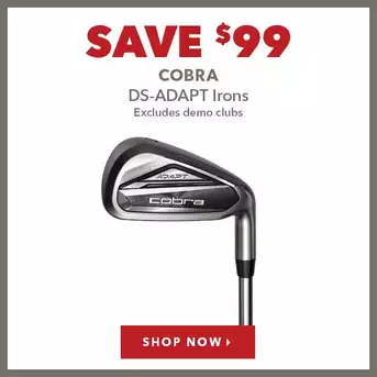 Cobra DS-ADAPT Irons - Save $99 