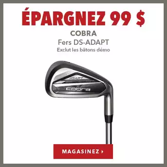Fers Cobra DS-ADAPT – Épargnez 99$