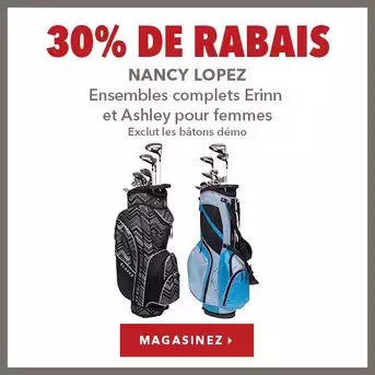 Ensembles Nancy Lopez Erinn et Ashley pour femmes – 30% de rabais