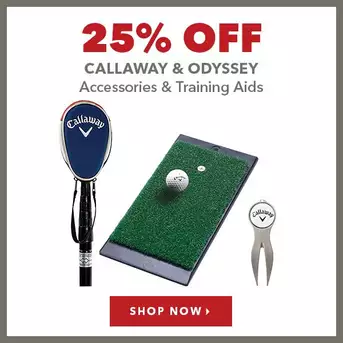 Callaway & Odyssey Accessories & Training Aids - 25% Off