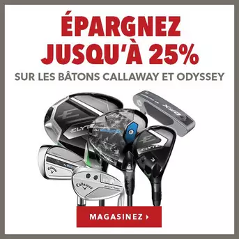 Save Big On Callaway and Odyssey Clubs