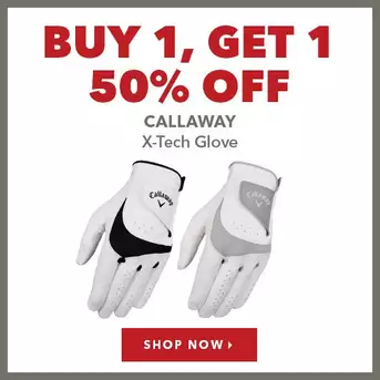 Callaway X-Tech Glove - Buy 1, Get 1 50% Off 