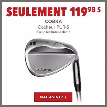Cocheur Cobra PUR-S - Seulement 119,98 $