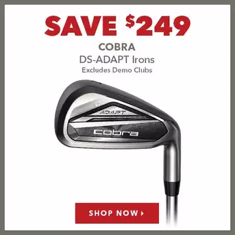 Cobra DS-ADAPT Irons - Save $249 