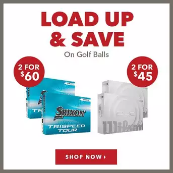 Load Up & Save On Golf Balls