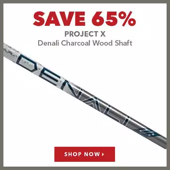 Project X Denali Charcoal Wood Shaft - Save 65% 