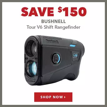 Bushnell Tour V6 Shift Rangefinder - Save $150 