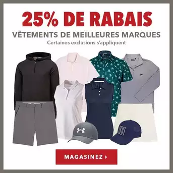 Top Brand Apparel - 25% Off 