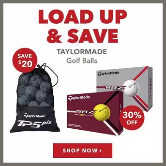 Load Up & Save TaylorMade Golf Balls